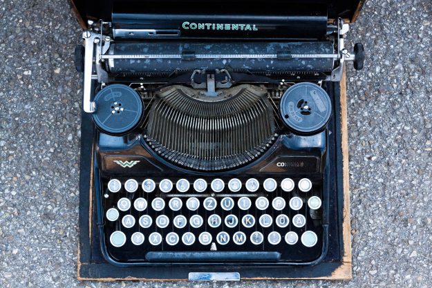 Continental brand typewriter symbolizing legacy brands and the decision to retain or sunset an acquired company brand name in SME and mid-market M&A
